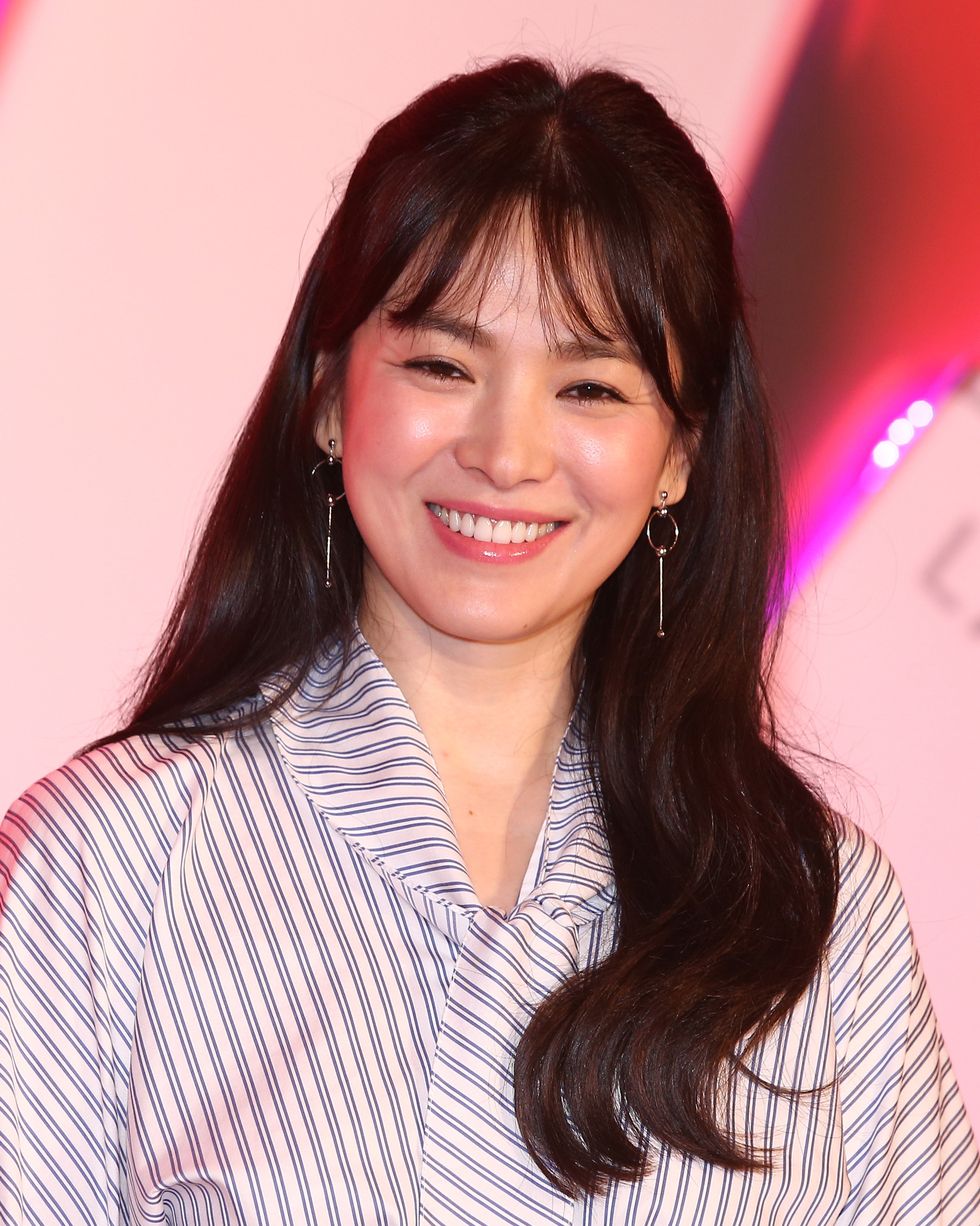 song hye kyo attends promotional event in taipei