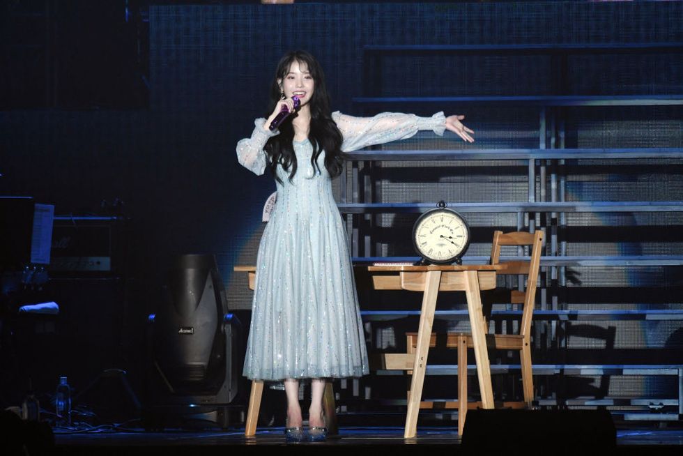 Singer IU Performs In Taiwan