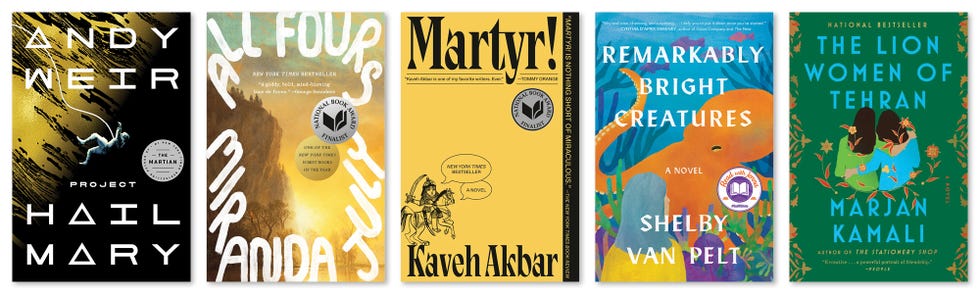 books, southern california bestsellers, trade paperback fiction