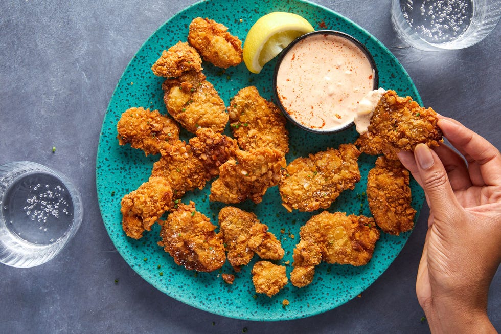 southern fried oysters
