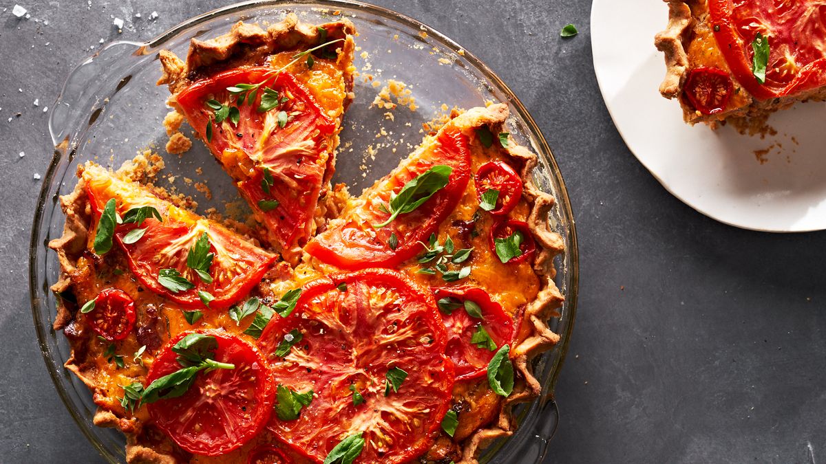 preview for Southern Tomato Pie Is The Savory Pie You Need To Make During Tomato Season