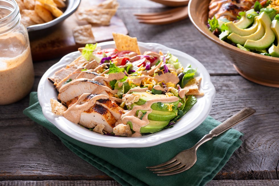 southwestern chicken chopped salad