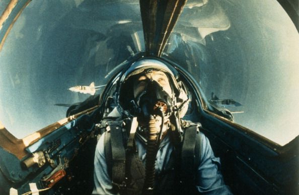 soviet fighter pilots on september, 1989,in soviet union