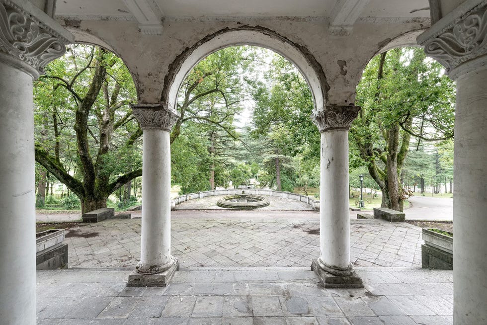 sovjet spa in georgie urbex fotografie