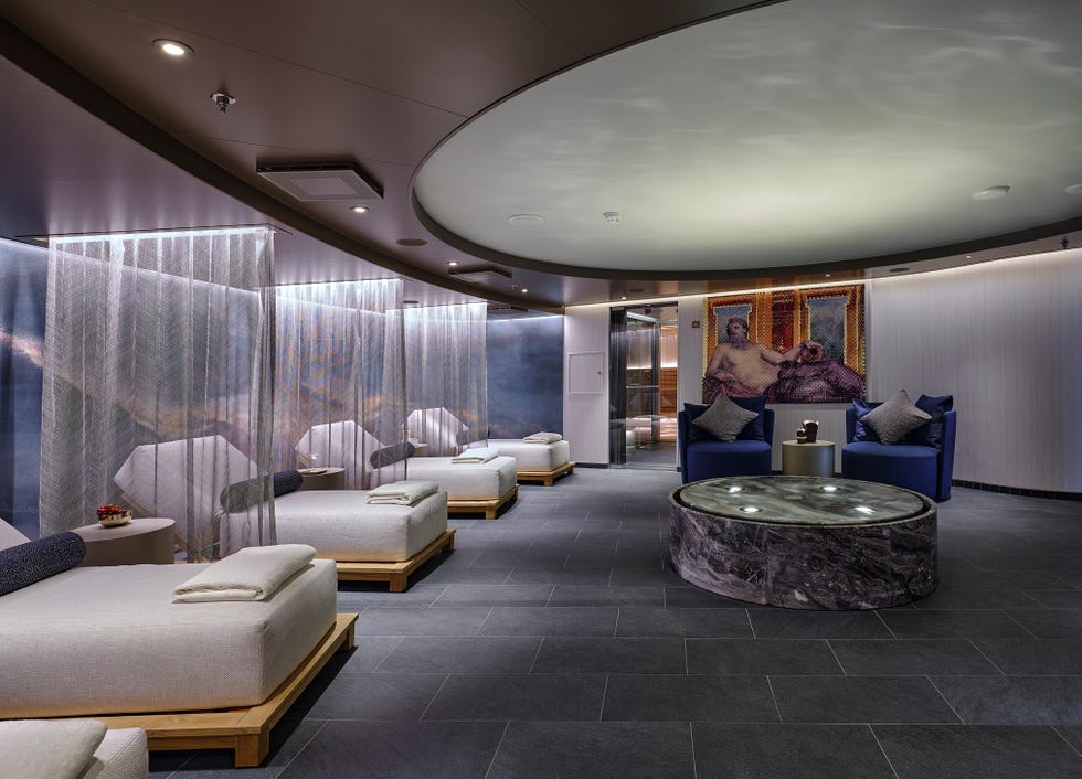 spa on silversea's silver dawn cruise ship luxury cruising