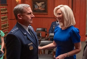 lisa kudrow steve carell space force netflix