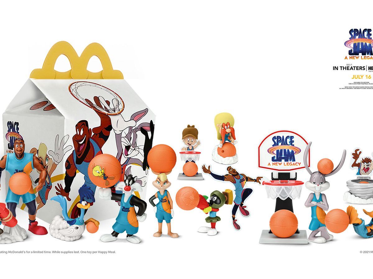 McDonald's Has New 'Space Jam' Toys In Happy Meals Ahead Of The Movie