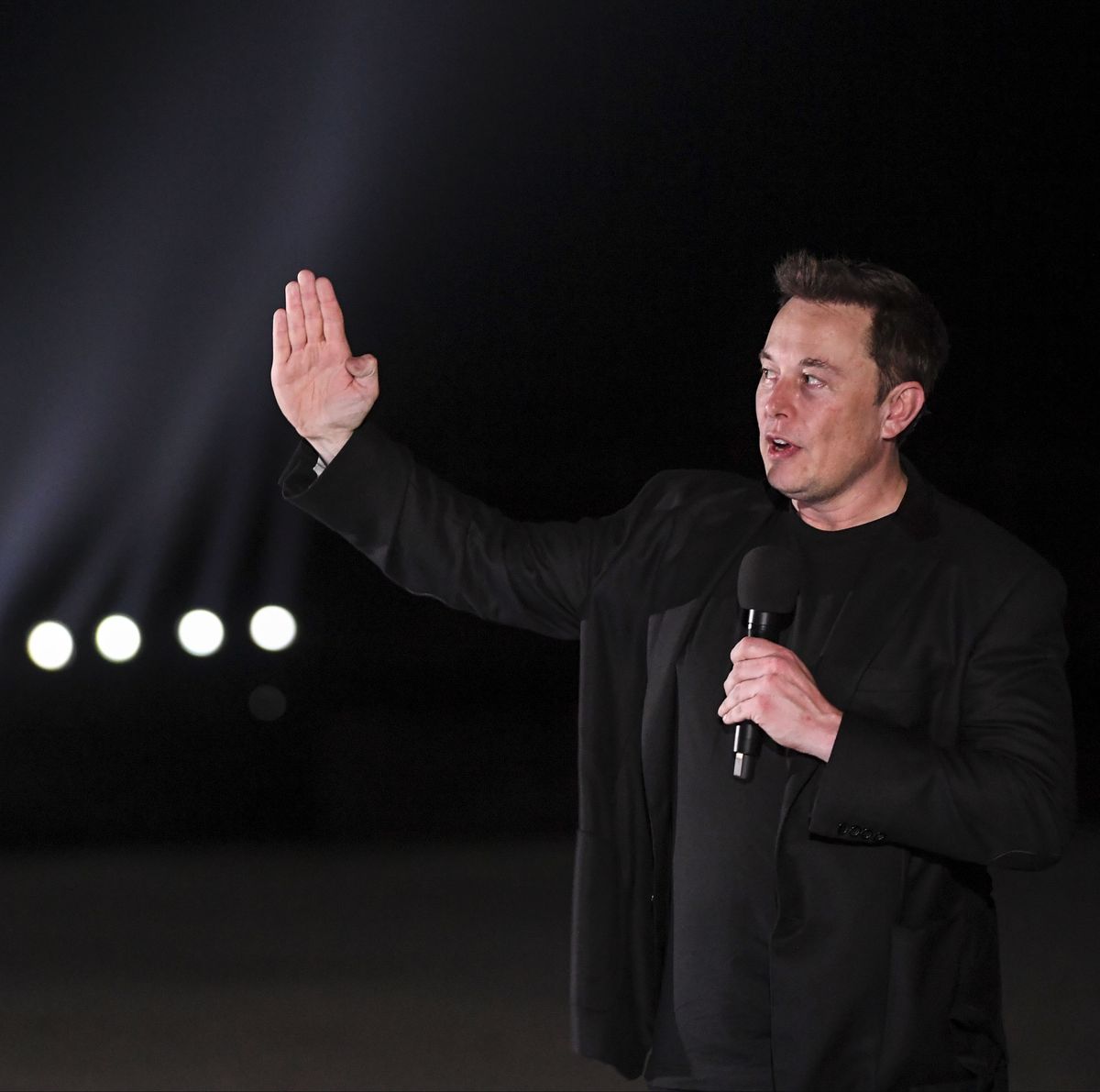 SpaceX CEO Elon Musk will present his Starship Mk1 rocket at their Boca Chica spaceport launch facility.