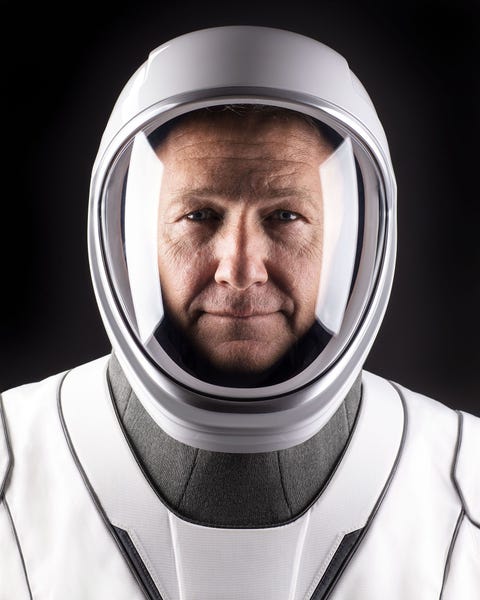 Doug Hurley piloot op de vlucht van de Crew Dragon naar het ISS