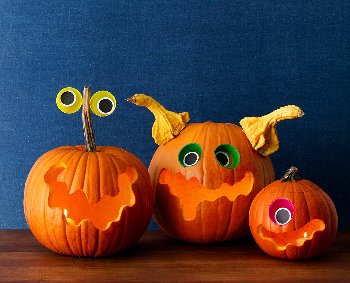 Spacey Monsters Pumpkins