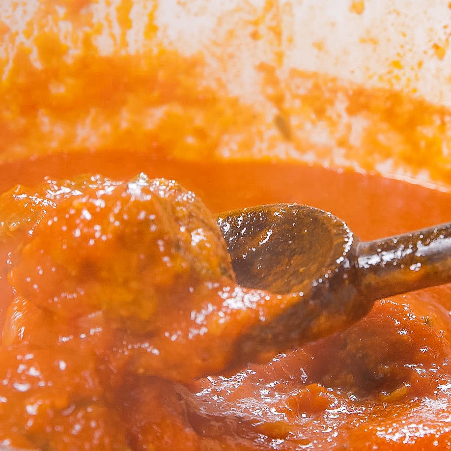 spaghetti and meatballs