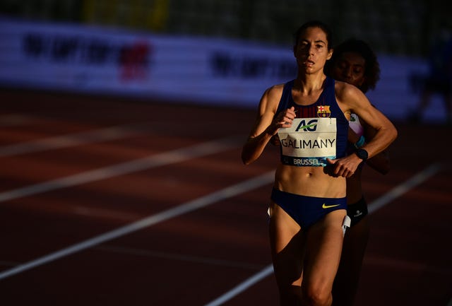 la atleta marta galimany persigue el récord de españa de la hora en la liga de diamante de bruselas