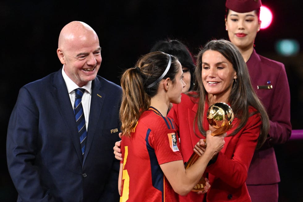 reina letizia final futbol