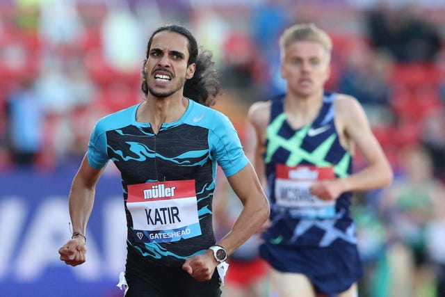 mohamed katir, record de espana de 3000 metros de isaac viciosa