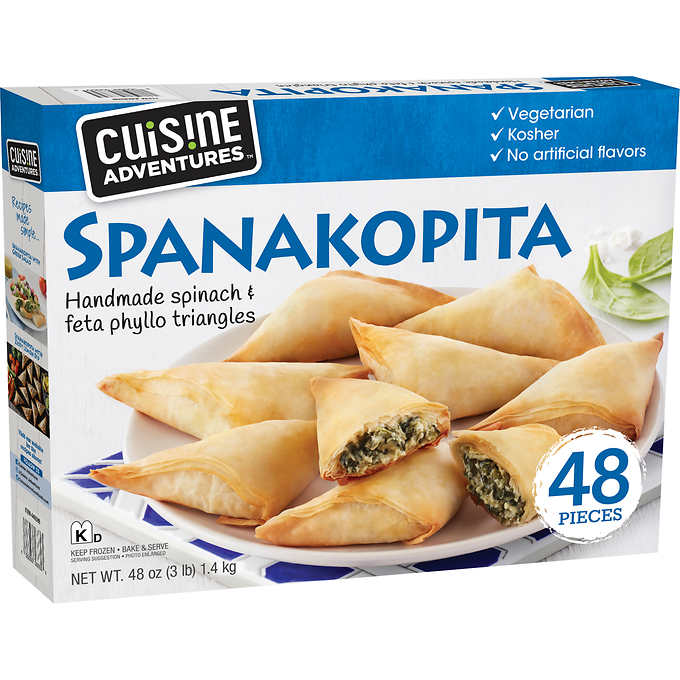 costco spanakopita