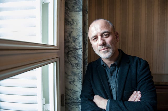 cristina castaño and javier gutierrez present theatre play in madrid