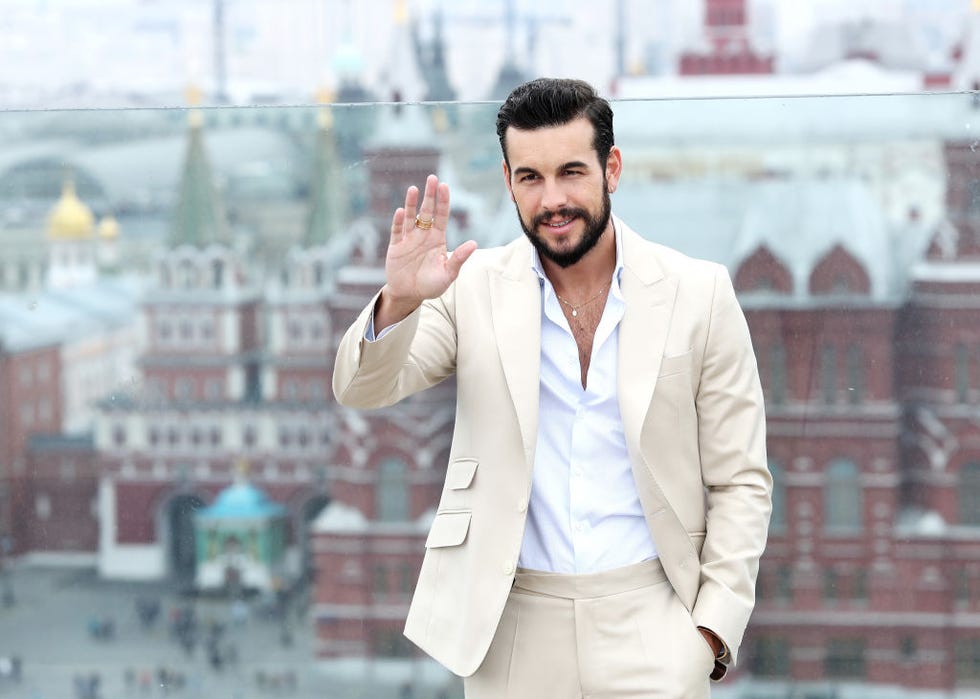 Mario Casas 'Instinto' TV Series  Photocall In Moscow