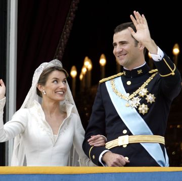 felipe vi y letizia el dia de su boda el 22 de mayo de 2004