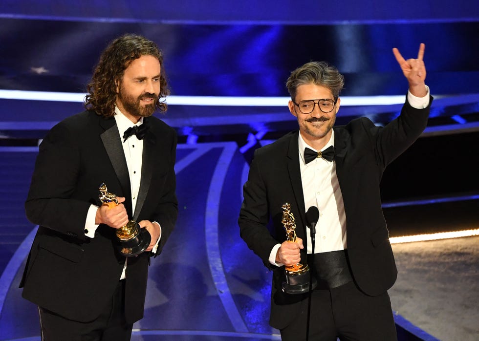 alberto mielgo con su oscar al mejor cortometraje de animación