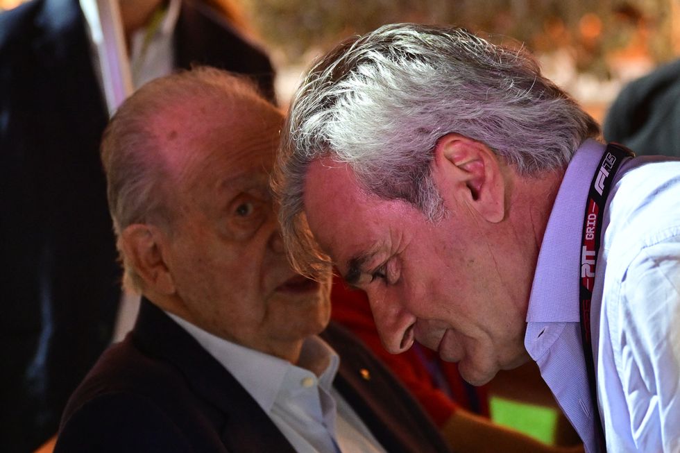 rey juan carlos i carlos sainz