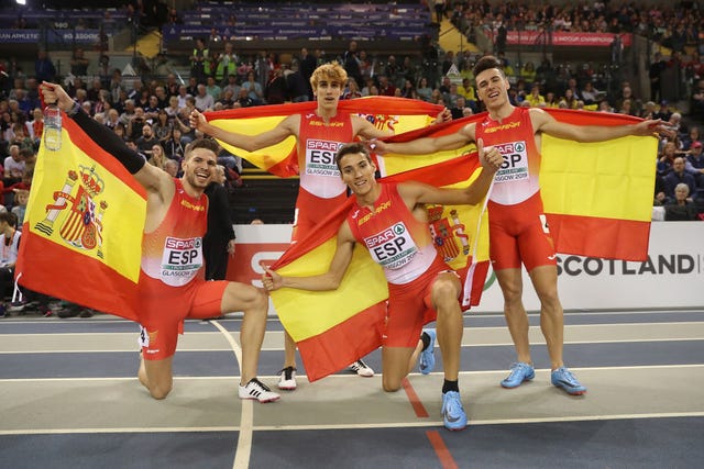 El relevo español de 4x400m ganó la plata europea con récord nacional 