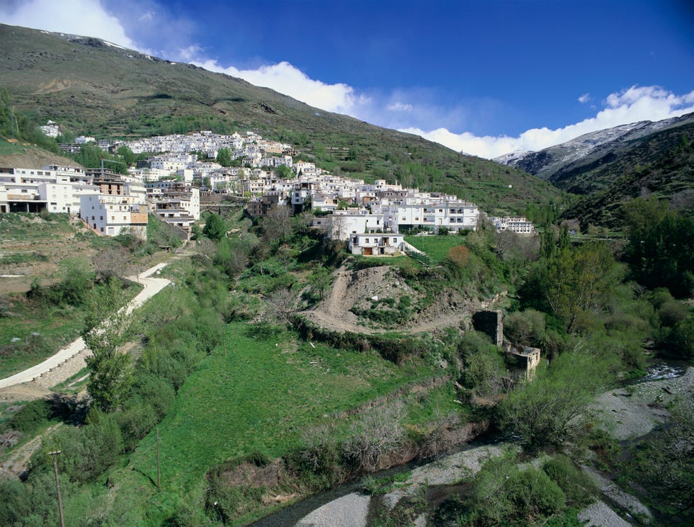 trevelez, granada, españa