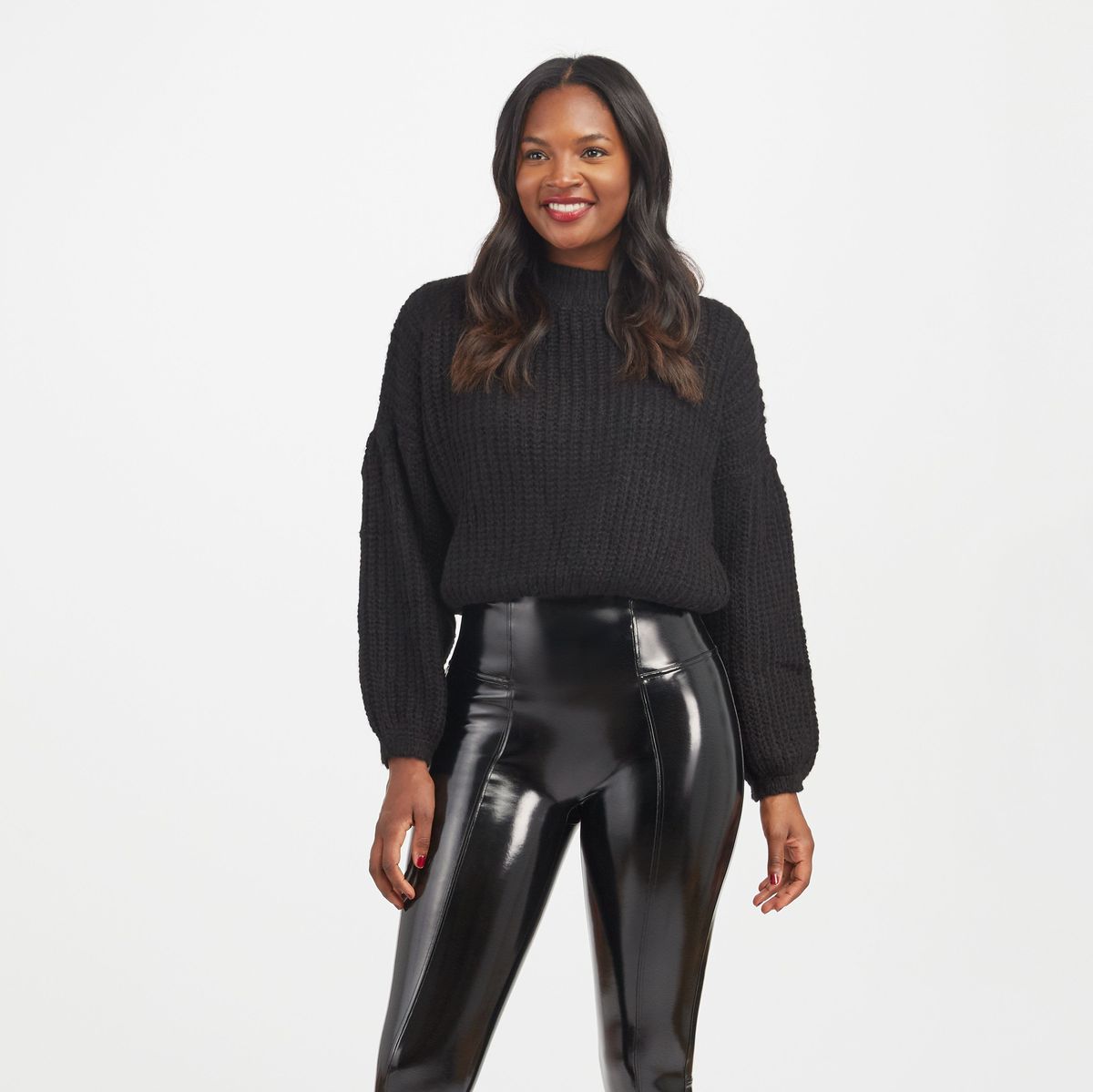 SPANX Faux Leather Leggings, Shop Now at Pseudio!