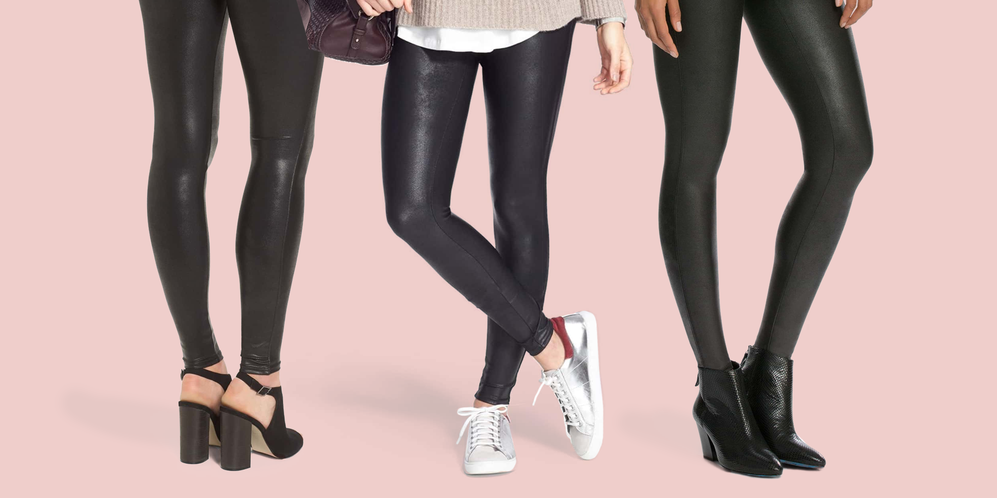 Review: Spanx Faux Leather Leggings - Wedded Liss