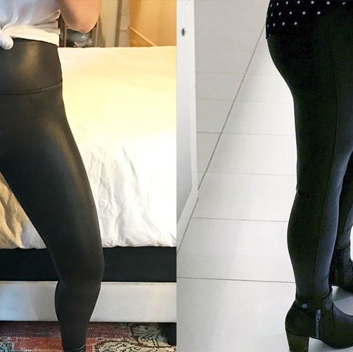 SPANX - Three words: Best booty ever 🍑 Our Faux Leather Leggings