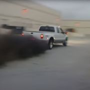 spartan tuned ford f450 diesel rolling coal