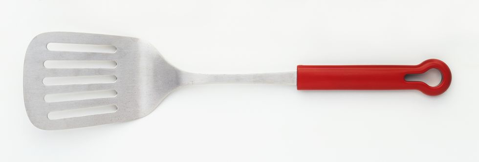 Red, Tool, Spatula, Kitchen utensil, 