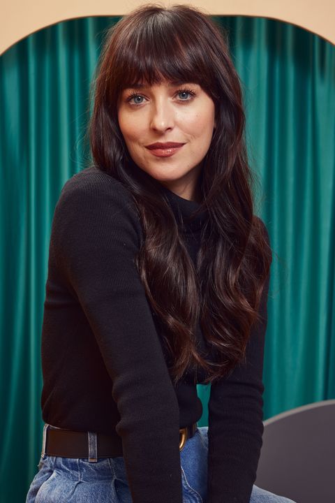 park city, utah january 20 dakota johnson of the disappearance of shere hite poses for a portrait at getty images portrait studio at stacy's roots to rise market on january 20, 2023 in park city, utah photo by emily assirancontour by getty images for stacy's pita chips