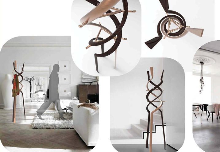 Furniture, Interior design, Table, Room, Stairs, Material property, Chair, Ceiling, Metal, 