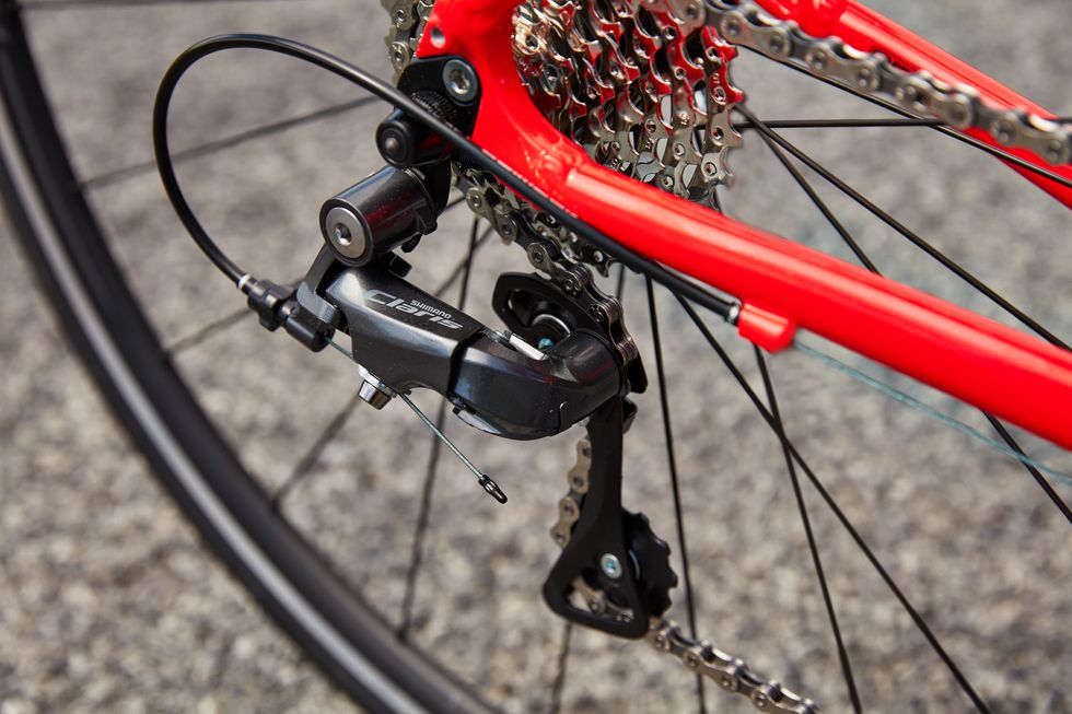 Bicycle wheel, Bicycle part, Bicycle tire, Bicycle drivetrain part, Bicycle, Vehicle, Wheel, Spoke, Tire, Road bicycle, 
