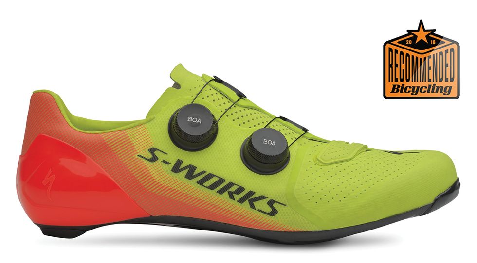 Shoe, Footwear, Outdoor shoe, Green, Yellow, Climbing shoe, Walking shoe, Sneakers, Athletic shoe, Cycling shoe, 