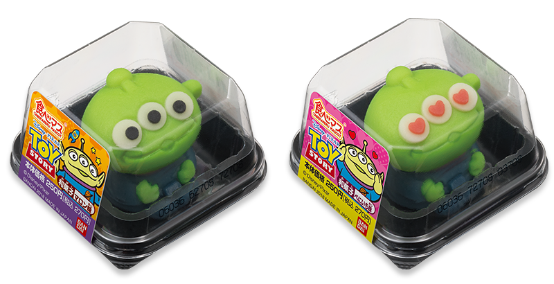 《玩具總動員》裡的「外星人」是什麼味道？日本7-11這顆綠色和菓子吃下去就知道