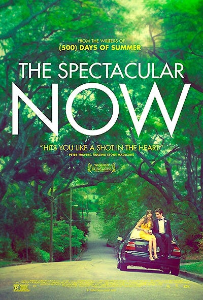 the spectacular now movie poster