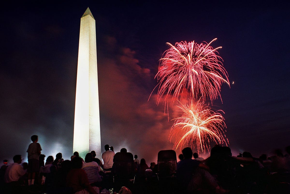 Happy 4th of July From Fighter Sweep - Must See 'Fireworks' Display!