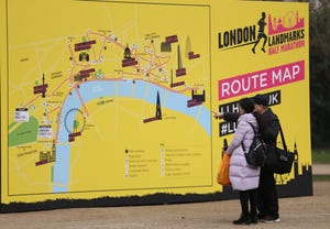 2018 london landmarks half marathon