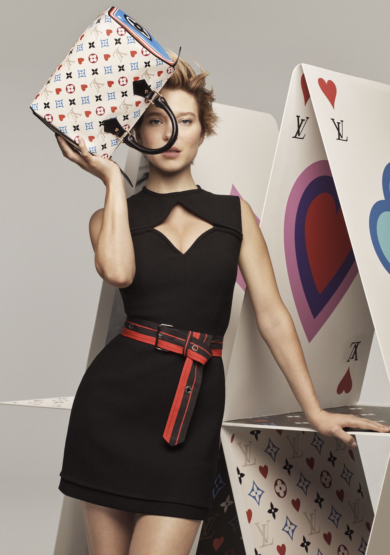 Lea Seydoux y la nueva colección de bolsos de Louis Vuitton - HMS