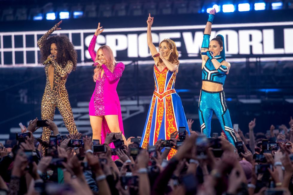 The Spice Girls reunited for a UK comeback tour this summer