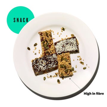 spiced popped quinoa bars