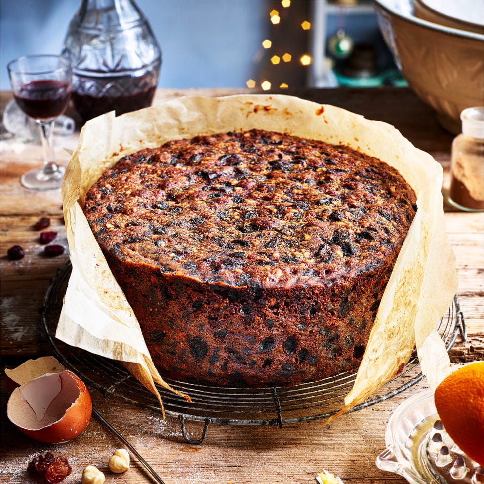 christmas cake recipe spiced port and orange christmas cake