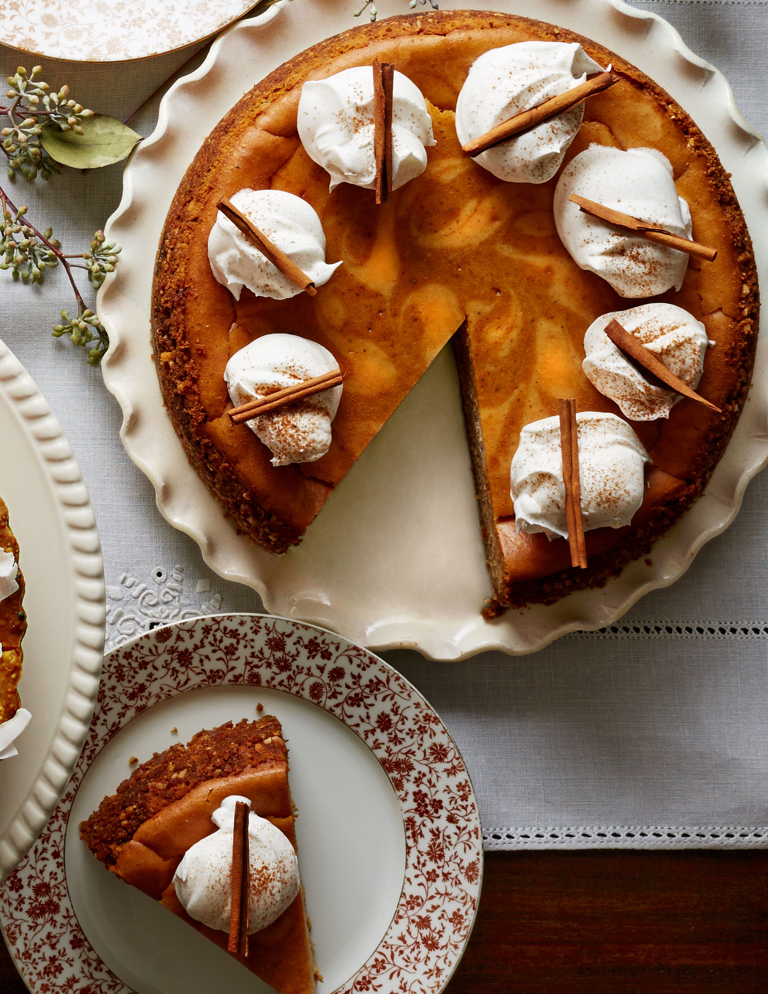 pumpkin pie cheesecake recipe