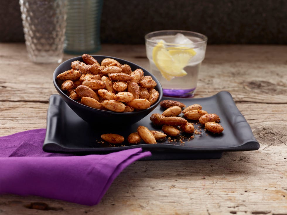 spiced roasted almonds