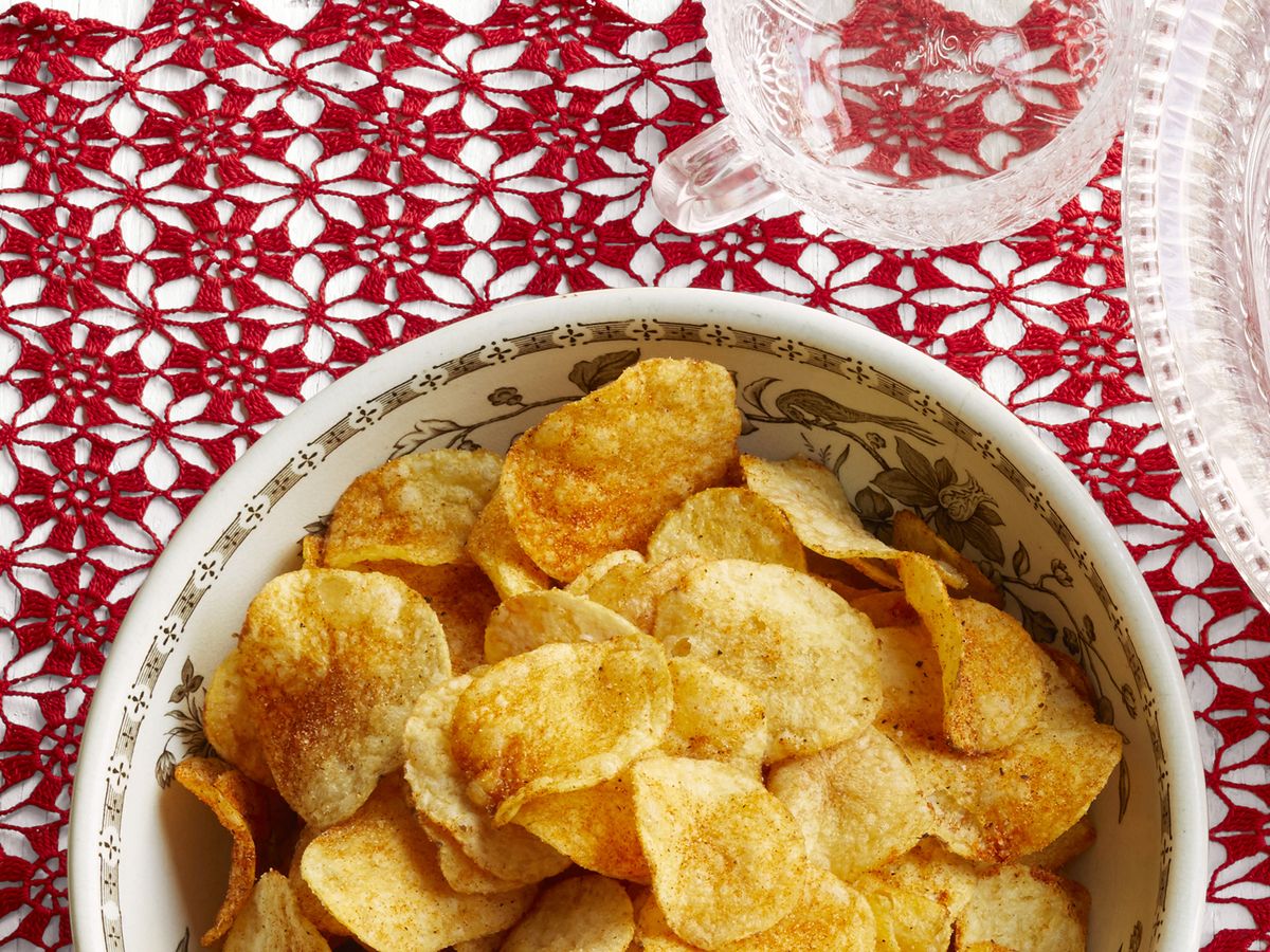 Best Spiced-Up Potato Chips Recipe - How to Make Spiced-Up Chips
