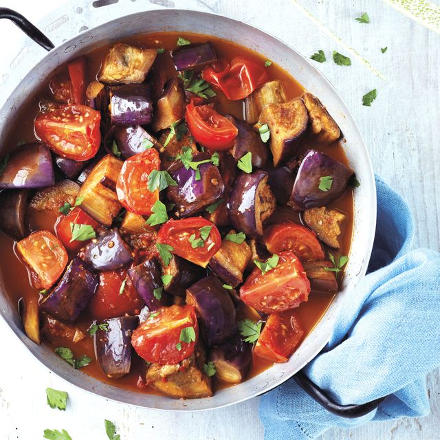 spicy aubergine stew