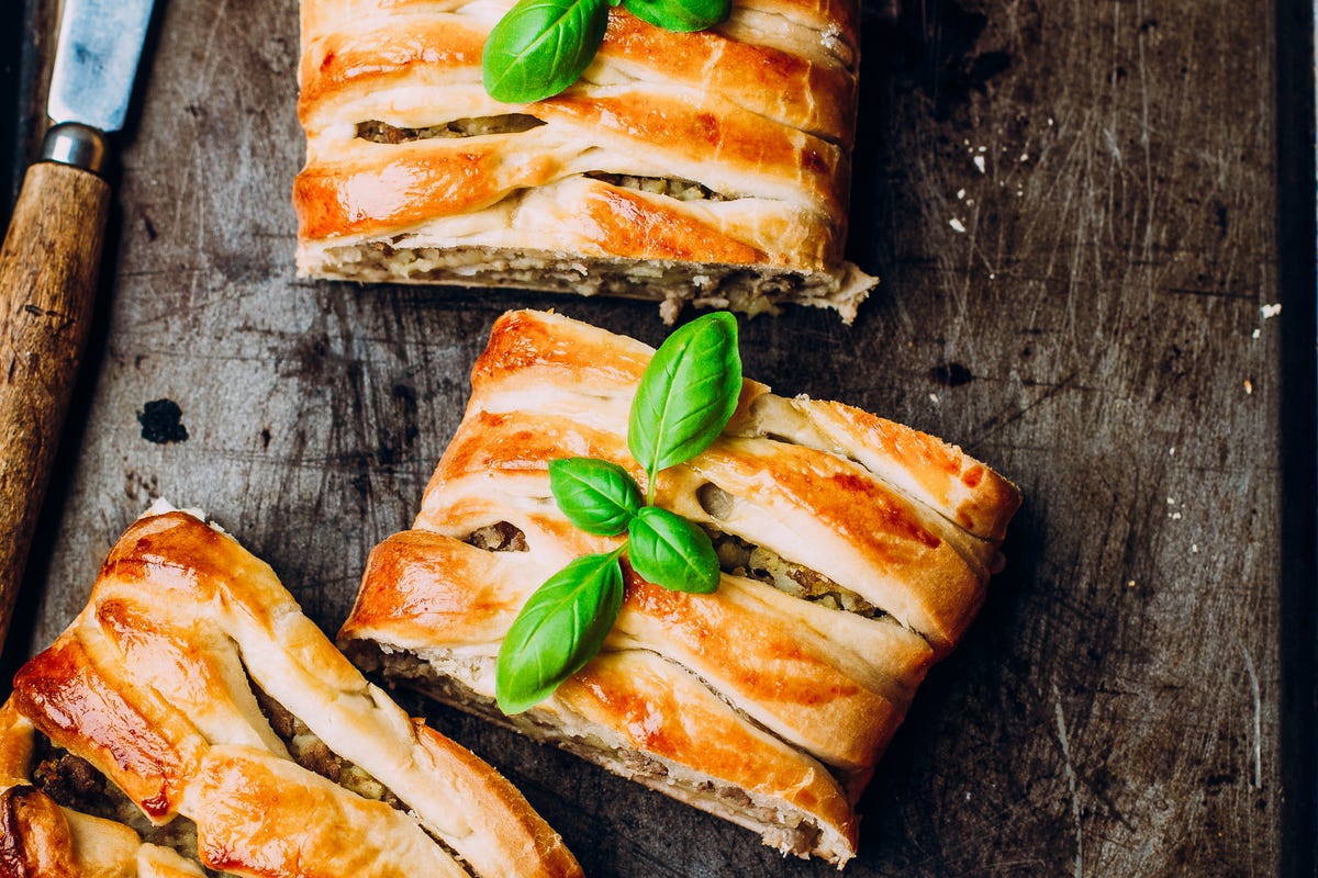 image of Mini Moroccan Chicken Puffs Canapé recipe by Red Online