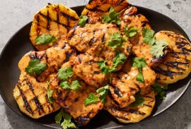 spicy coconut grilled chicken