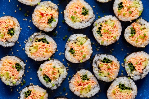 spicy crab rolls